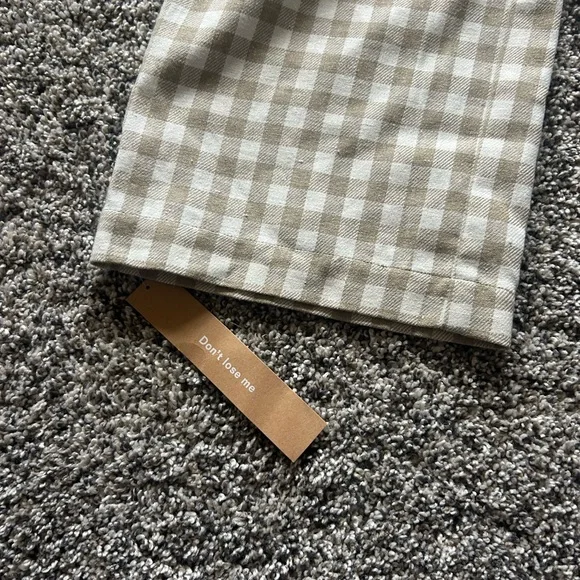 Reformation Franklin pants in gingham - Picture 5 of 7